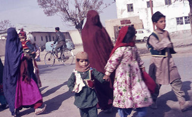 Quetta/West-Pakistan: 'Burka-Frauen' - 1967