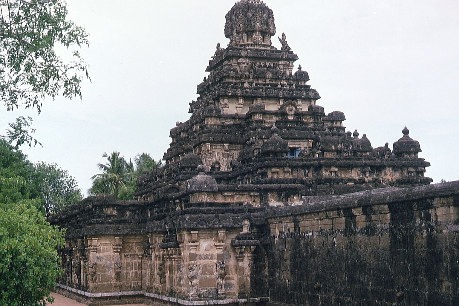 Vishnu-Tempel Vaikuntha-Perumal in Kanchipuram